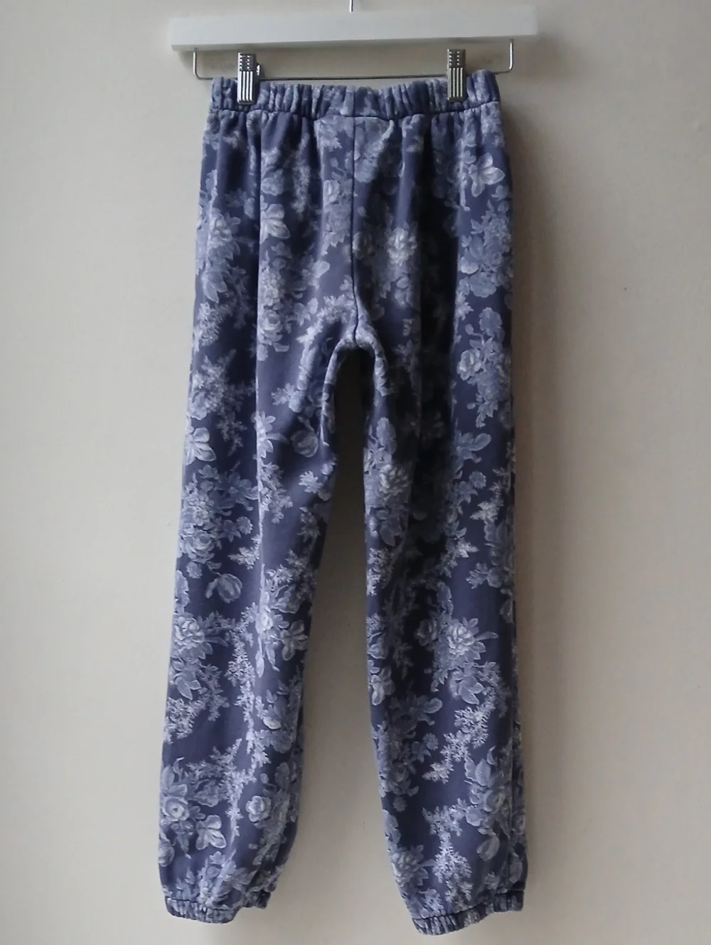 Gap x LoveShackFancy Sweatpants Blue Floral Print Girls Medium